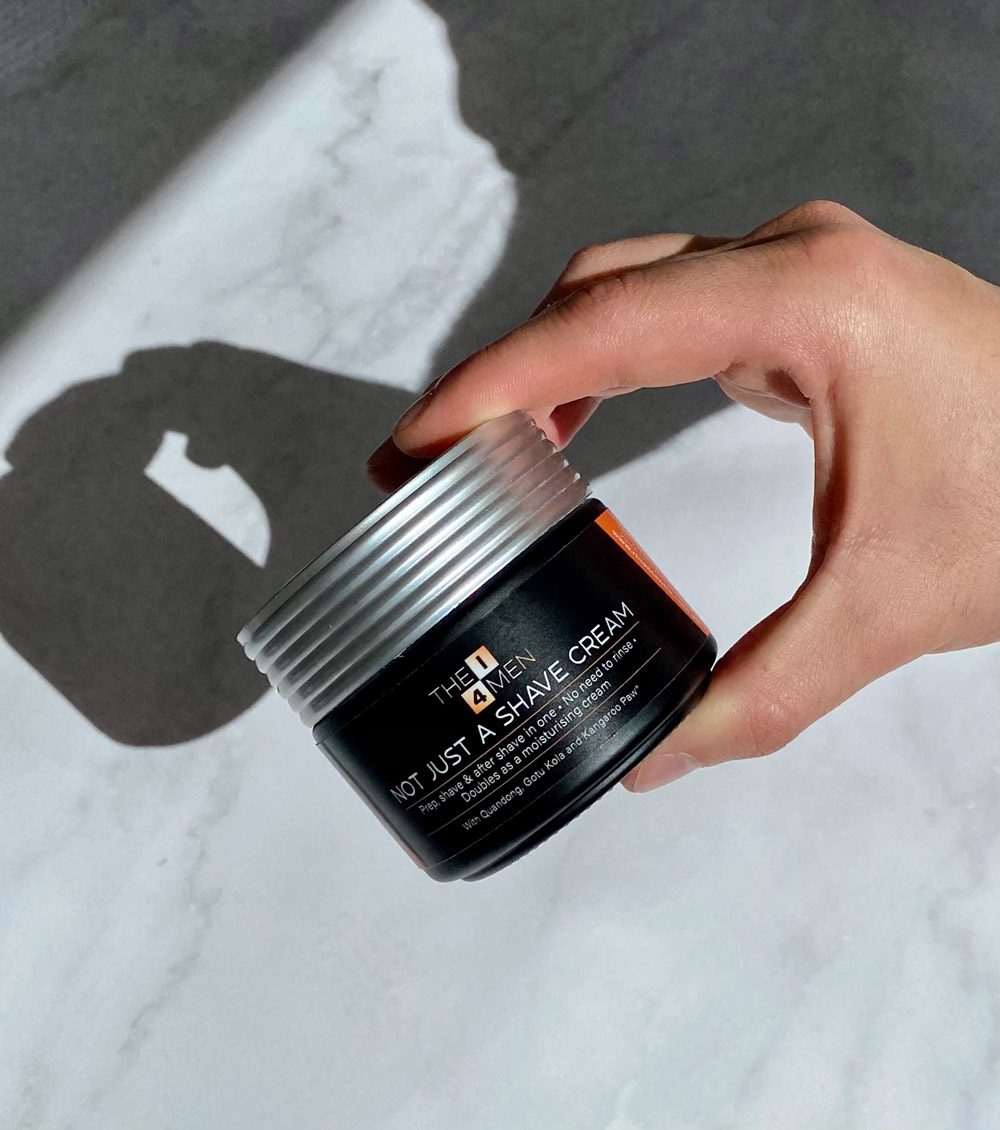 New anti-rash shave formula for men: Not Just A Shave Cream by award-w ...